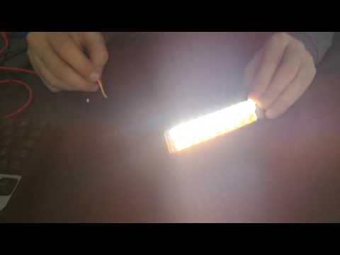 Proiector led Off Road cu lumina alba si semnalizare de 15cm si 18W