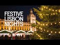 Christmas In Lisbon Magical Winter Walk Lights Festive Atmosphere In 4K