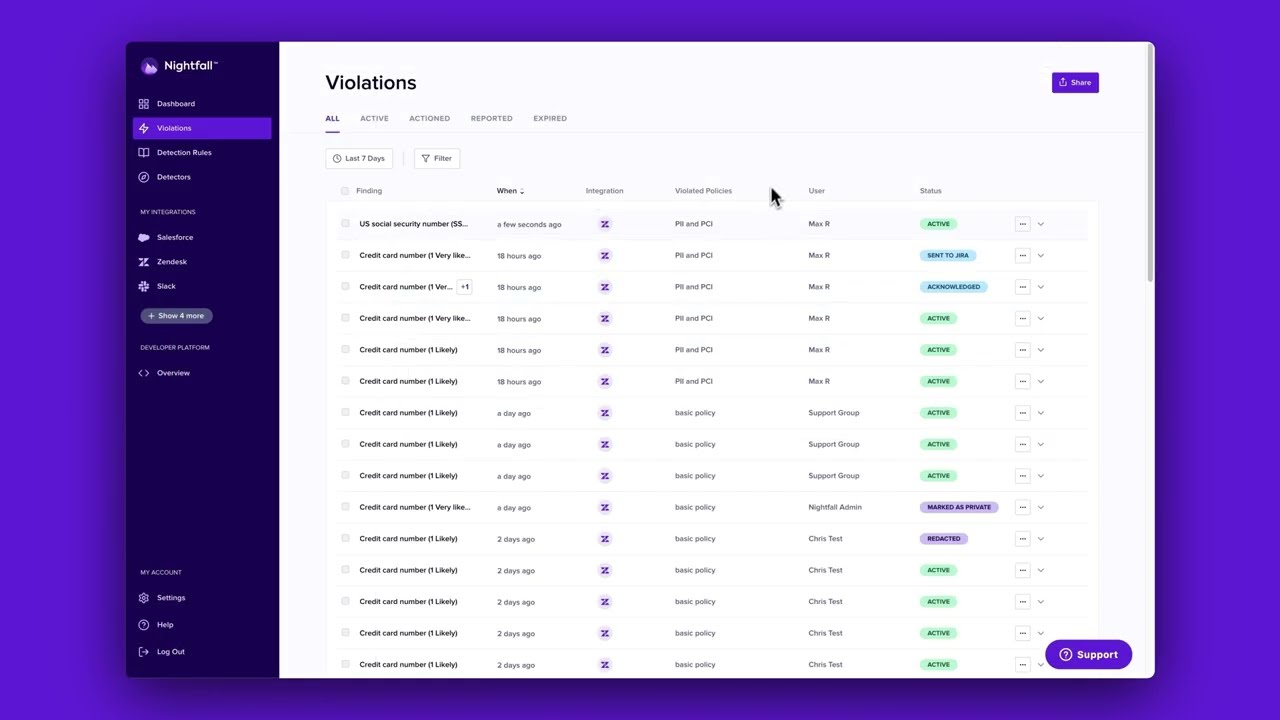 Introducing Nightfall AI for Zendesk | AI-Powered Cloud Data Leak Prevention (DLP)