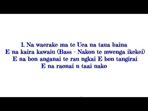 "Iesu buokam n te tataro" - Kiribati Uniting Church