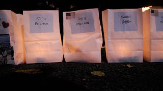 Tributes in light at Friedrich Jones luminary event in Naperville