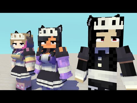 TUTU GASOLINA YAY! ARIGATO APHMAU MEET ENID AND WEDNESDAY - MINECRAFT ANIMATION #shorts