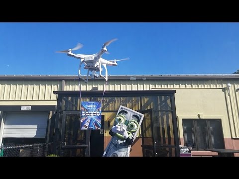 Fiveish Delivers Shmorg Via Drone
