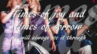 ABBA - The Way Old Friends Do with Lyrics