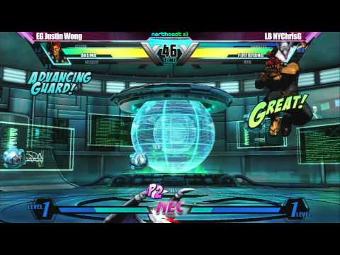 UMVC3 EG Justin Wong vs LB NYChrisG NEC XII Tournament