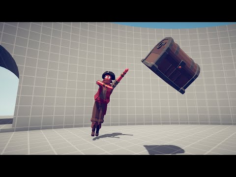 Treasure Chest Thrower Vs Every Units | TABS Totally Accurate Battle Simulator