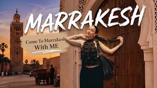 Come to Marrakesh With me | Getting Lost in Marrakech Markets 🇲🇦 (Best Street Food + Souks) 🐪🕌