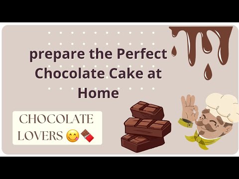 Prepare the chocolate cake 🍫❤️ // COOKING with SABAH 