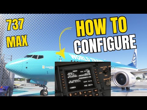 [MSFS 2024] 737 MAX FMS and flight plan configuration