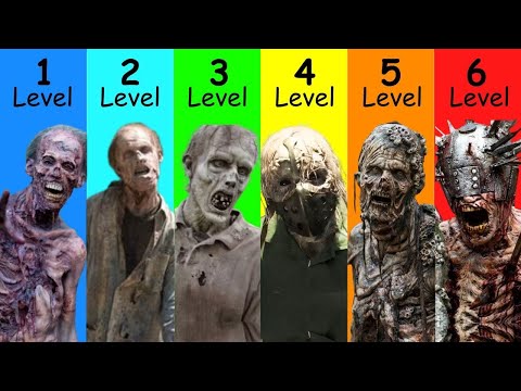 The 6 Levels Of Zombies In TWD