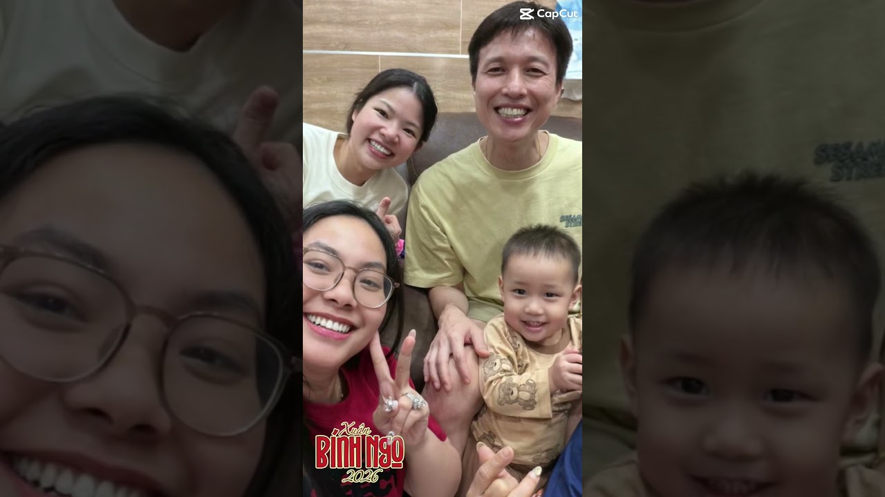 Tết cùng cả nhà, năm nay Bam biết đi rồi cưng lắm | Grace Ta #shorts