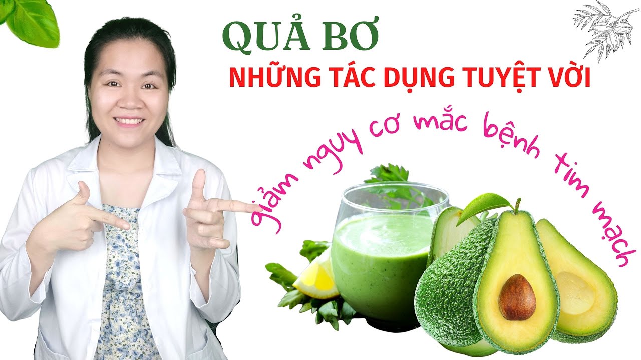 Dưỡng chất vàng trong trái bơ