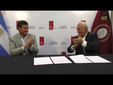 La Provincia firmó con el municipio capitalino una transferencia de fondos