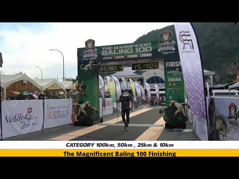 The Magnificent Baling 2025 (Finisher 100km,50km,25km & 10km) 2AM-5:24PM