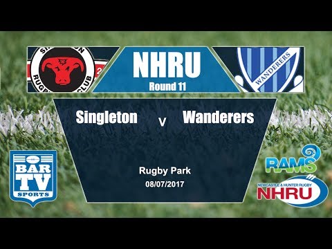 2017 RAMS NHRU Round 11 Premier 1 - Singleton Bulls v Wanderers