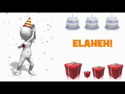 HAPPY BIRTHDAY ELAHEH!