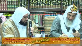 مناقشة الأبحاث والأحاديث بمكتبة مسجد أهل السنة بمنية سمنود 31 01 2017  2