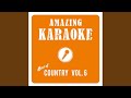 Travelin' Soldier (Karaoke Version) (Originally Performed By Dixie Chicks)