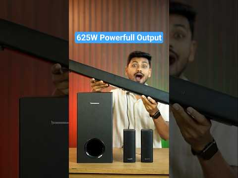 Thumbnail for CrossBeats Blaze B1100 Soundbar! 😱 625W 🔥Best Home Theater Under 10000 🔥🔊 #soundbar