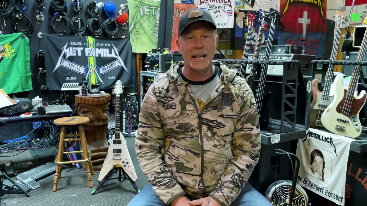 James Hetfield (Metallica) supports Road Recovery & its Youth Programs thru Pandemic - YouTube