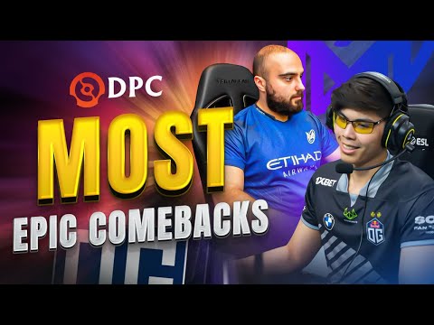 MOST Epic Comebacks of DPC Summer Tour 3 Dota 2