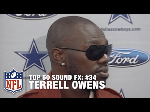 Terrell Owens Defends Tony Romo "That's My Quarterback" (#34) | Top 50 Sound FX | NFL