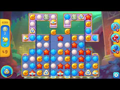 Fishdom Level 8269 walkthrough #fishdom #gaming