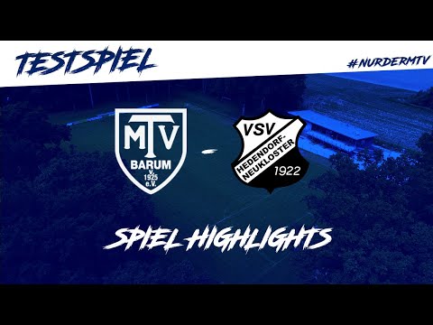 MTV Barum - VSV Hedendorf-Neukloster | Testspiel | 07.08.2022