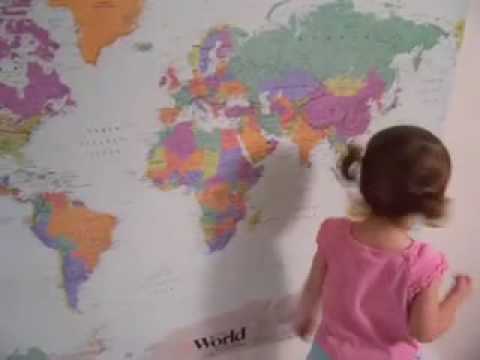 The Video of Lilly: The World Map Master