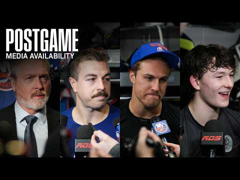 New York Islanders Postgame Availability | NYI at MTL