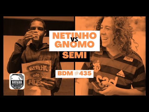 Netinho x Gnomo | Personagens FMS | Batalha do Museu 435  (SEMIFINAL) 🔥