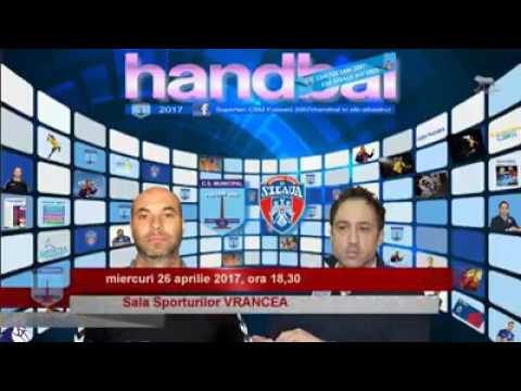 Handbal CSM Focsani 2007  Steaua  Bucuresti miercuri 26 04 2017