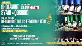 Download lagu [LIVE] SHOLAWAT, SYAIR & QOSHOID 24 JAM FULL NONSTOP #2 mp3