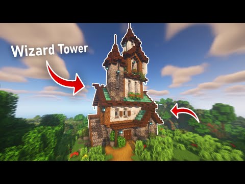 Minecraft Wizard Tower - Build Tutorial