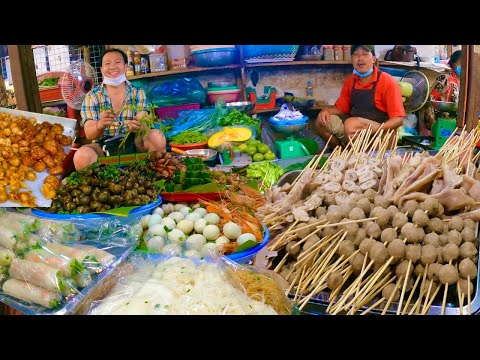 Cambodian Food Tour 2021 - Boeung Keng Kang Market food shows in Phnom Penh