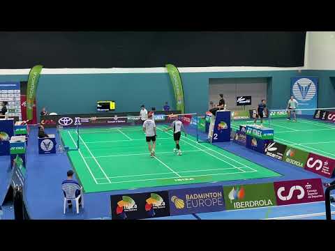 2022 BWF Spanish International MD Kevin Barkman, Kyi Nichols VS Noah Haase, Alex Vlaar