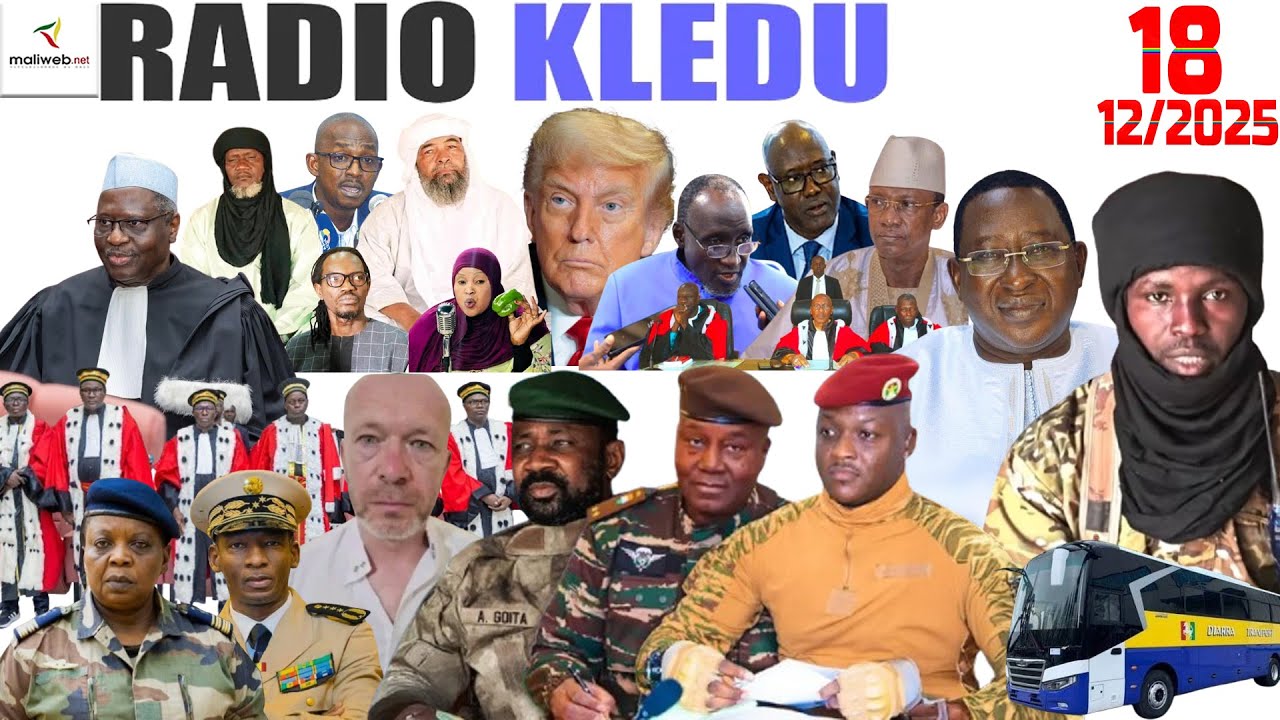 La Revue de Presse de la RADIO KLEDU du 18 décembre 2025