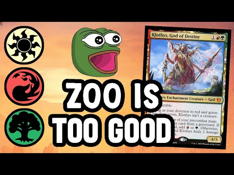 😲 The 11 Win Streak NAYA ZOO Deck Revisited! 【 MTG Modern 】
