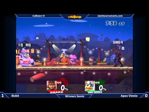 Collision VI - Bizkit vs Apex Vinnie - Winners Semis - SSBB