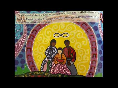 "The Giving Tree: A Retelling of a Traditional Métis Story," Written and Illustrated by Leah Dorion