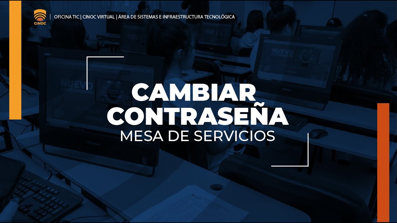 Cambio de Contraseña - Mesa de Servicios