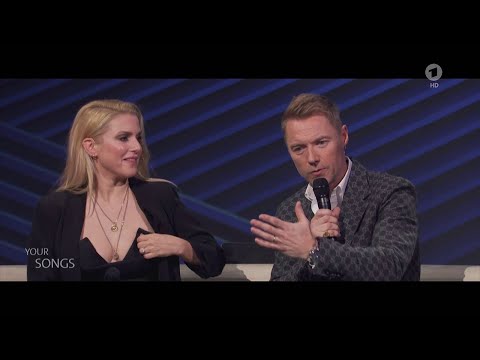 Jeanette Biedermann :tiefer Ausschnitt & Ronan Keating - Your Song - 15. December 2023
