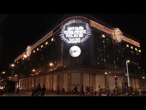 Este año no hubo encendido de luces de navidad en el Zócalo debido a covid 19 😢 (CDMX 2020 4K)