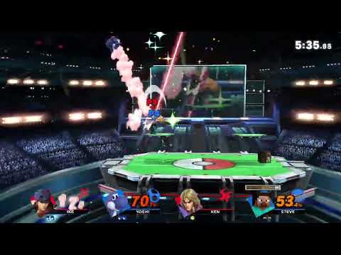 WinterShorts/Vencho (Yoshi/Steve) Vs. PsyKoD/Sytonix (Ike/Ken) - Rootown Rumble 2 Dubs Set, Game 1