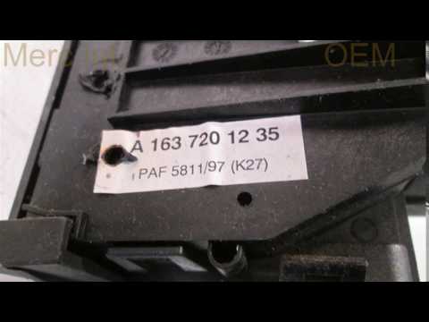 2000 Mercedes ML430 RH FRONT DR LATCH 163TYPE - mbiparts.com Used OEM Mercedes Parts - Disman... OEM