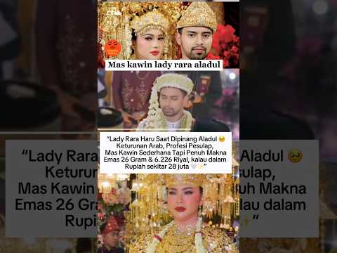 Mas Kawin Sederhana Lady Rara, Nilainya Bikin Merinding #trending #fypindonesia #indosiar