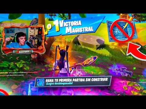 MI PRIMERA VICTORIA en LA TEMPORADA 2  *SIN CONSTRUIR* de FORTNITE 3