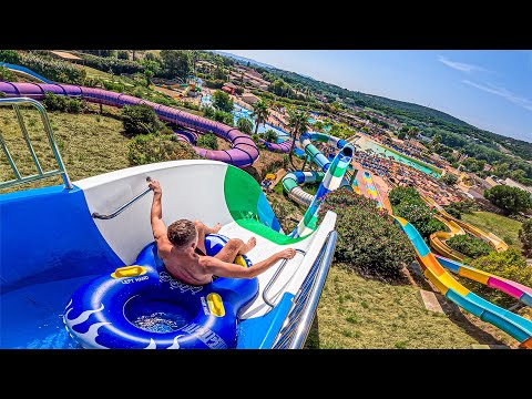 Beautiful Water Park on the French Riviera 💦 Aqualand Sainte-Maxime