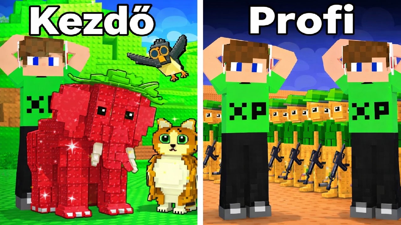 BRAINROT EVOLÚCIÓ A MINECRAFT-BAN! 😱