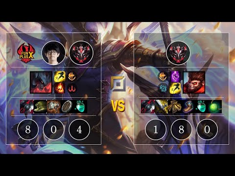 FPX GimGoon Aatrox vs Wukong Top - KR GrandMaster Patch 10.10